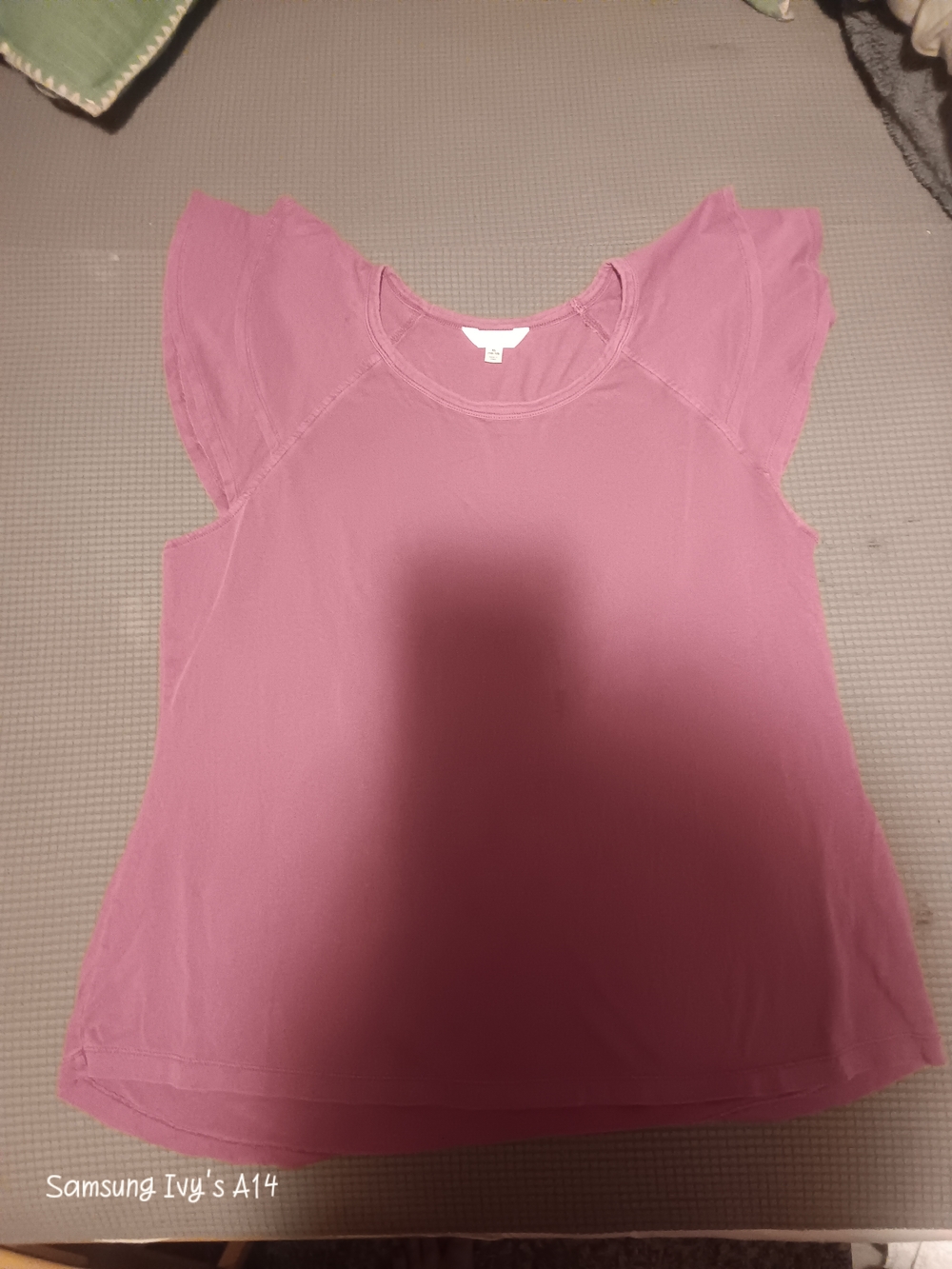 Time and Tru Dusty Rose Crewneck Tee